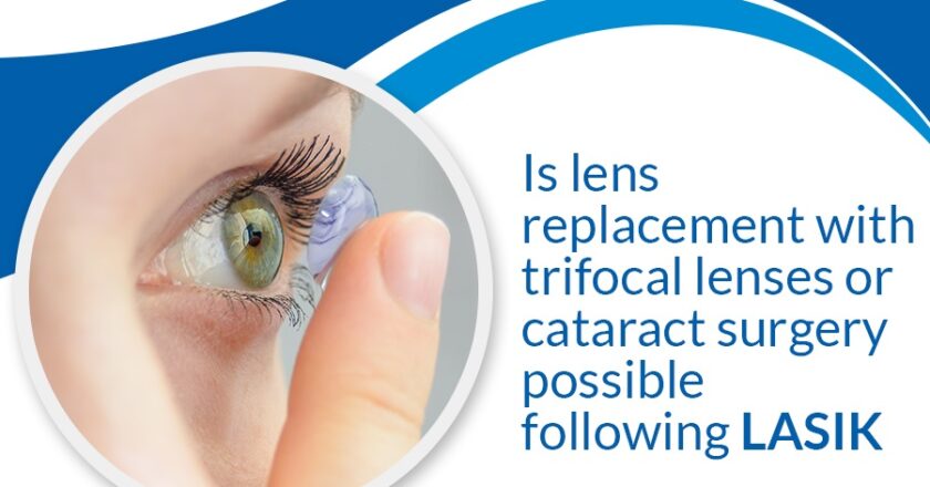 Is Lens Replacement With Trifocal Lenses Or Cataract Surgery Possible Following LASIK?